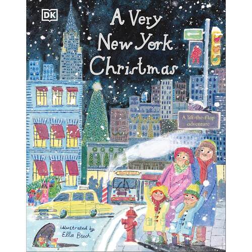 一个地道的纽约圣诞节！儿童绘本故事书 DK出版社 英文原版 A Very New York Christmas! 5-7岁