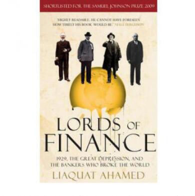 现货 Lords of Finance: 1929, The Great Depression...