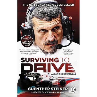 预售 斯泰纳回忆录 Guenther Steiner 哈斯 F1车队领队 人物传记 英文原版 Surviving to Drive
