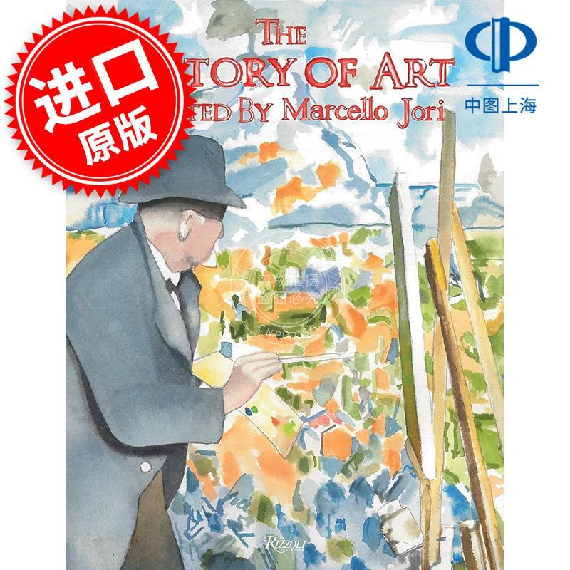 艺术通史 艺术历史画集 马尔切洛·约利 Marcello Jori Rizzoli出版社 英文原版 The History of Art