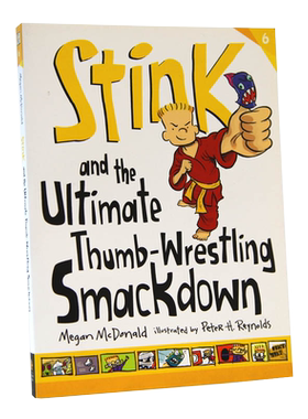 现货 Stink and the Ultimate Thumb-Wrestling Smackdown stink和终极的拇指摔跤击倒 儿童青少年英语读物小说