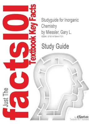 【预售 按需印刷】Studyguide for Inorganic Chemistry by Miessler  Gary L.  《无机化学学习指南》 Cram101 Textbook Reviews