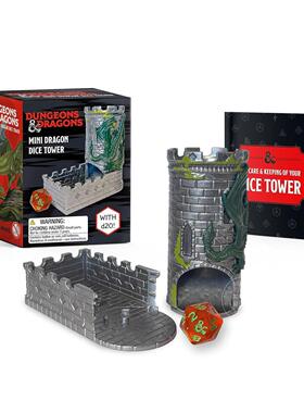 现货 龙与地下城：迷你龙骰子塔 D&D游戏周边 英文原版 Dungeons & Dragons: Mini Dragon Dice Tower
