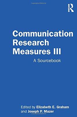 预售 按需印刷 Communication Research Measures III