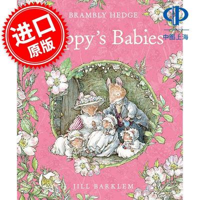 野蔷薇村的故事 波比的宝宝 儿童绘本故事 Jill Barklem 英文原版 Brambly Hedge: Poppy's Babies 巴克莲 亲子阅读 3-6岁