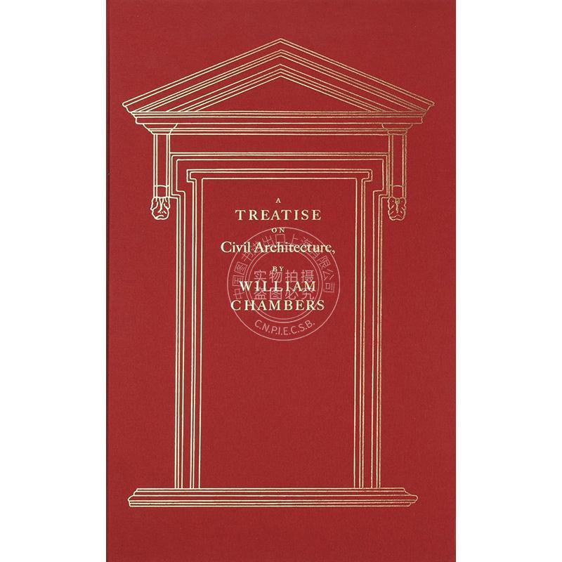 预售 土木建筑论 英文原版 艺术画册 建筑专著A Treatise on Civil Architecture