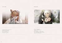 Pre-sale of imported Japanese watercolor mobile game Art collection Memento Mori メメ トモリ トモリ Official Art Book thumbnail 2