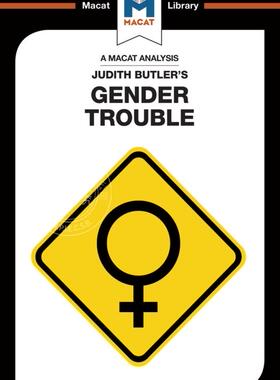 预售 按需印刷 朱迪思&middot;巴特勒的性别问题分析An Analysis of Judith Butler's Gender Trouble