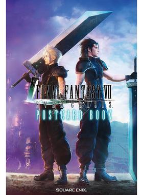 进口日文 最终幻想7 EVER CRISIS明信片集 FINAL FANTASY VII EVER CRISIS　ポストカードブック 附特典码