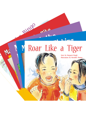 现货 进口原版英文PM彩虹阅读系列PM READERS-YELLOW,SET 8B FICTION READERS X 5黄色级别Level8B全套5册8-10岁儿童英语分级阅读