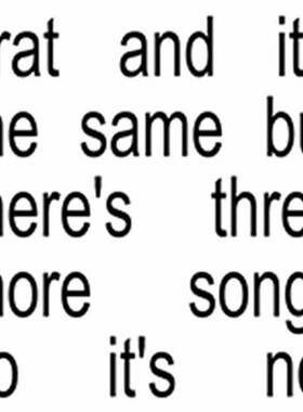 Bratandits the same but theres three mor songs so its not2LP