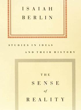 The Sense of Reality 真实感:思想及其历史研究 Isaiah Berlin 英文原版 普林斯顿