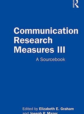 预售 按需印刷 Communication Research Measures III