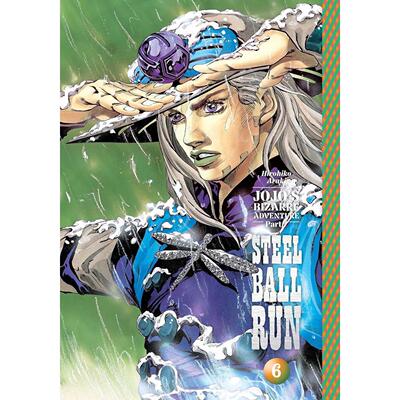 预售 乔乔的奇异冒险：第七部飙马野郎第6卷 荒木飞吕彦 英文原版漫画 JoJo's Bizarre Adventure: Part 7--Steel Ball Run Vol.6