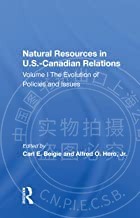 预售 按需印刷 Natural Resources In U.s. canadian Relations, Volume 1