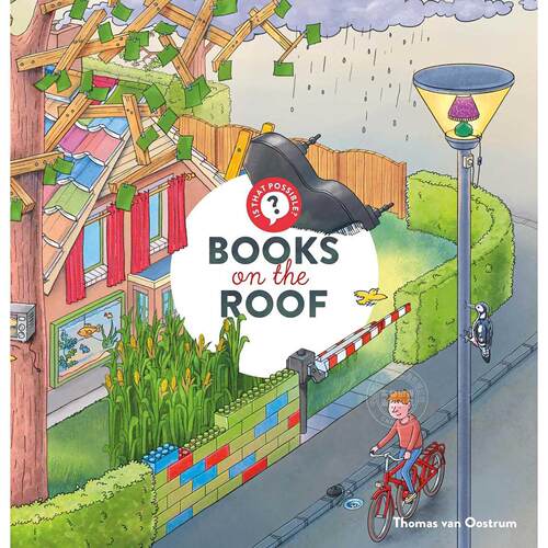 这有可能吗？屋顶藏书 趣味寻宝互动绘本 英文原版 Is That Possible? Books on the Roof 5-10岁
