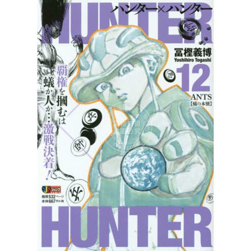 预售 进口日文 漫画 remix版 全职猎人 HUNTER&times;HUNTER 12 蜂之本怀 ANTS【蜂の本懐】