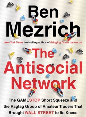 反社交网络 本·麦兹里奇 英文原版 The Antisocial Network