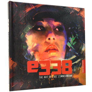 现货 漫威插画设计师洛伊齐默曼插画艺术作品设定集 英文原版 E338: Art of Loac Zimmermann 精装 美队3奇异博士攻壳机动队