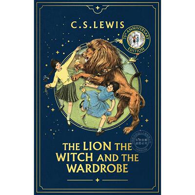 狮子、女巫与魔衣橱 75周年版 纳尼亚传奇2 儿童文学读物 The Chronicles of Narnia 英文原版 The Lion  the Witch and the Wardr