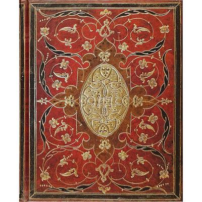 现货 波尔多笔记本 金色刷边 日记本 文创周边 Peter Pauper Press 无酸纸 英文原版  Bordeaux Journal