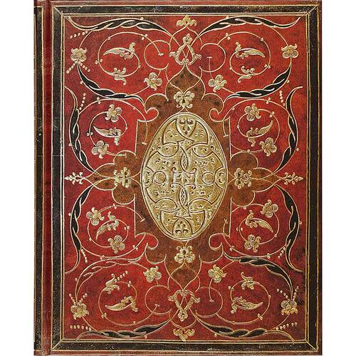 现货 波尔多笔记本 金色刷边 日记本 文创周边 Peter Pauper Press 无酸纸 英文原版  Bordeaux Journal