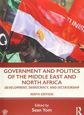 【预售 按需印刷】 Government and Politics of the Middle East and North Africa