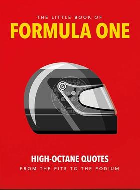 预售 一级方程式赛车小指南：从维修站到领奖台的精彩语录 英文原版 The Little Guide to Formula One