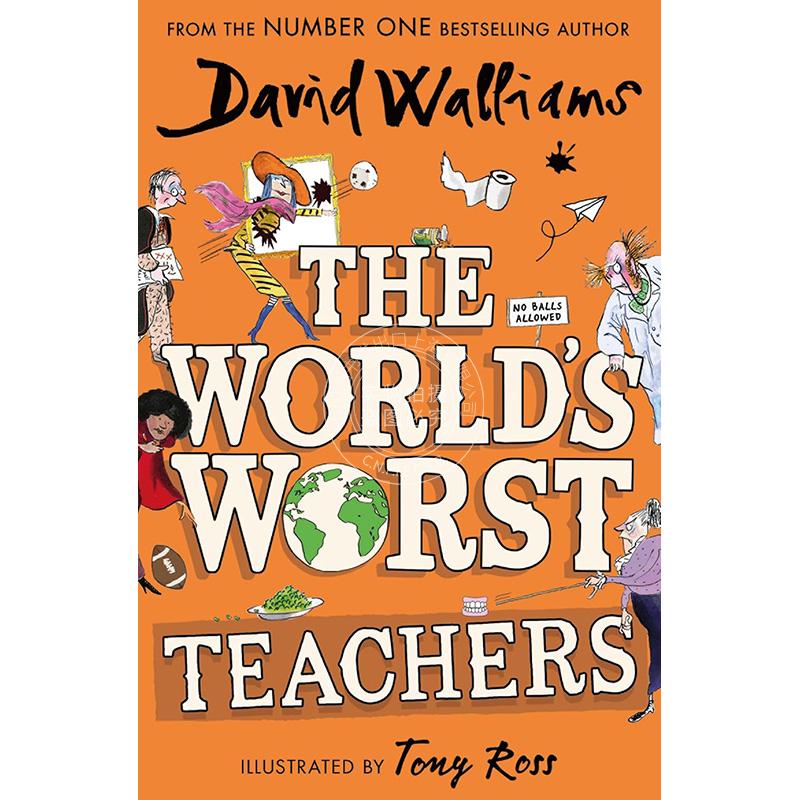 现货 世界上糟糕的老师 英文原版 The World's Worst Teachers 儿童幽默小说 小学课外阅读 大卫·威廉姆斯 David Walliams 8-11岁