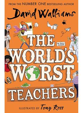现货 世界上糟糕的老师 英文原版 The World's Worst Teachers 儿童幽默小说 小学课外阅读 大卫·威廉姆斯 David Walliams 8-11岁
