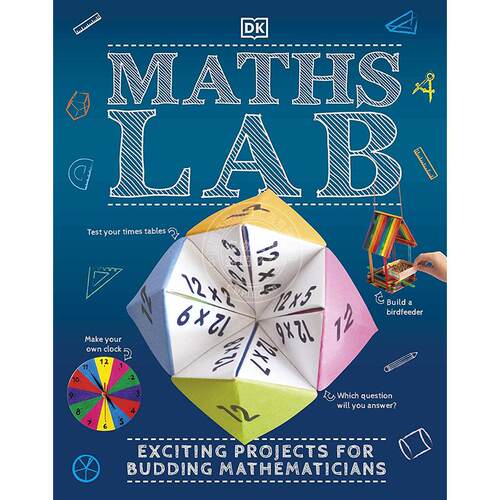 现货 数学实验室 数学家萌芽期的精彩项目 DK出版社 英文原版 Maths Lab: Exciting Projects for Budding Mathematicians 9-12岁
