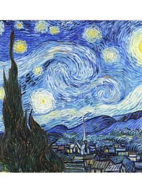 星月夜 梵高 1000片拼图 文创周边 Peter Pauper Press 英文原版 Starry Night Jigsaw Puzzle