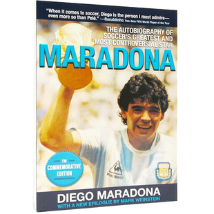 现货 马拉多纳自传 伟大且有争议的足球明星 英文原版 Maradona: The Autobiography of Soccer's Greatest and Most Controversia