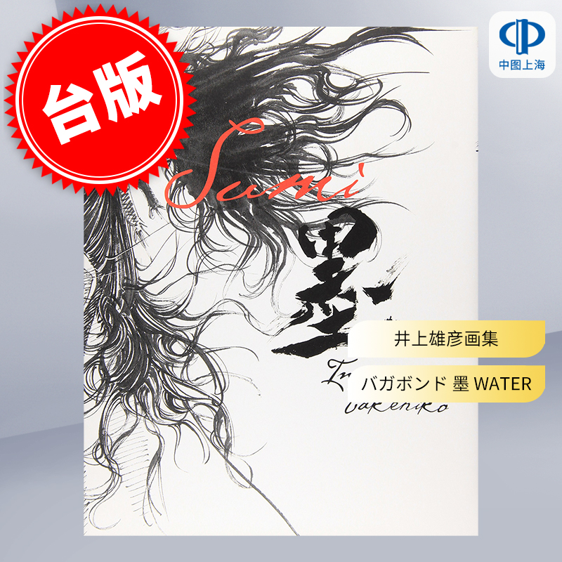 进口日文 井上雄彦 画集 浪客行 バガボンド画集　墨 浪人剑客
