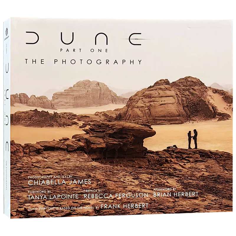 沙丘第一部：摄影  艺术画册摄影集 英文原版 Dune Part One: The Photography  基亚贝拉·詹姆斯 挪威的悬崖到约旦的沙漠