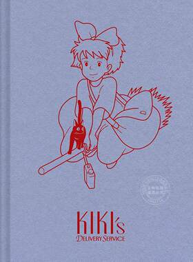 吉卜力工作室魔女宅急便笔记本 动画电影周边书 英文原版 Studio Ghibli Kiki's Delivery Service Notebook