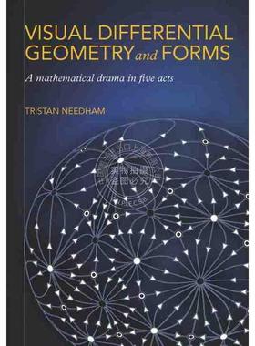 【满299送PUP新年台历】 Visual Differential Geometry and Forms《视觉微分几何与形式》 英文原版 普林斯顿
