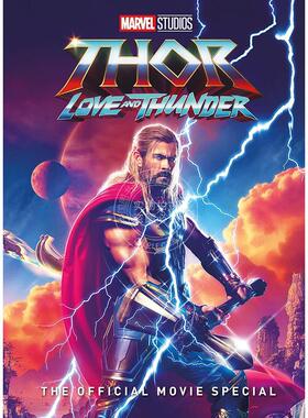 雷神4:爱与雷霆电影特辑 漫威电影周边书 英文原版 Marvel's Thor 4: Love and Thunder Movie Special Book
