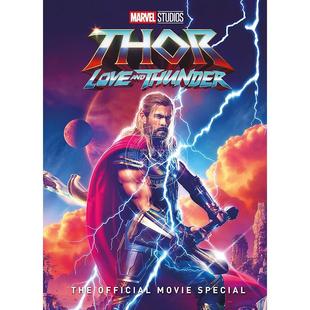 Thor Marvel 英文原版 and Love 雷神4 Thunder 漫威电影周边书 爱与雷霆电影特辑 Special Movie Book