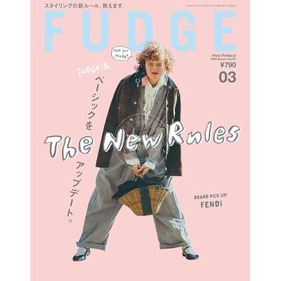 现货 进口日文 FUDGE ファッジ 2026年3月号 时尚杂志