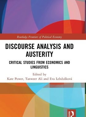 预售 按需印刷 Discourse Analysis and Austerity
