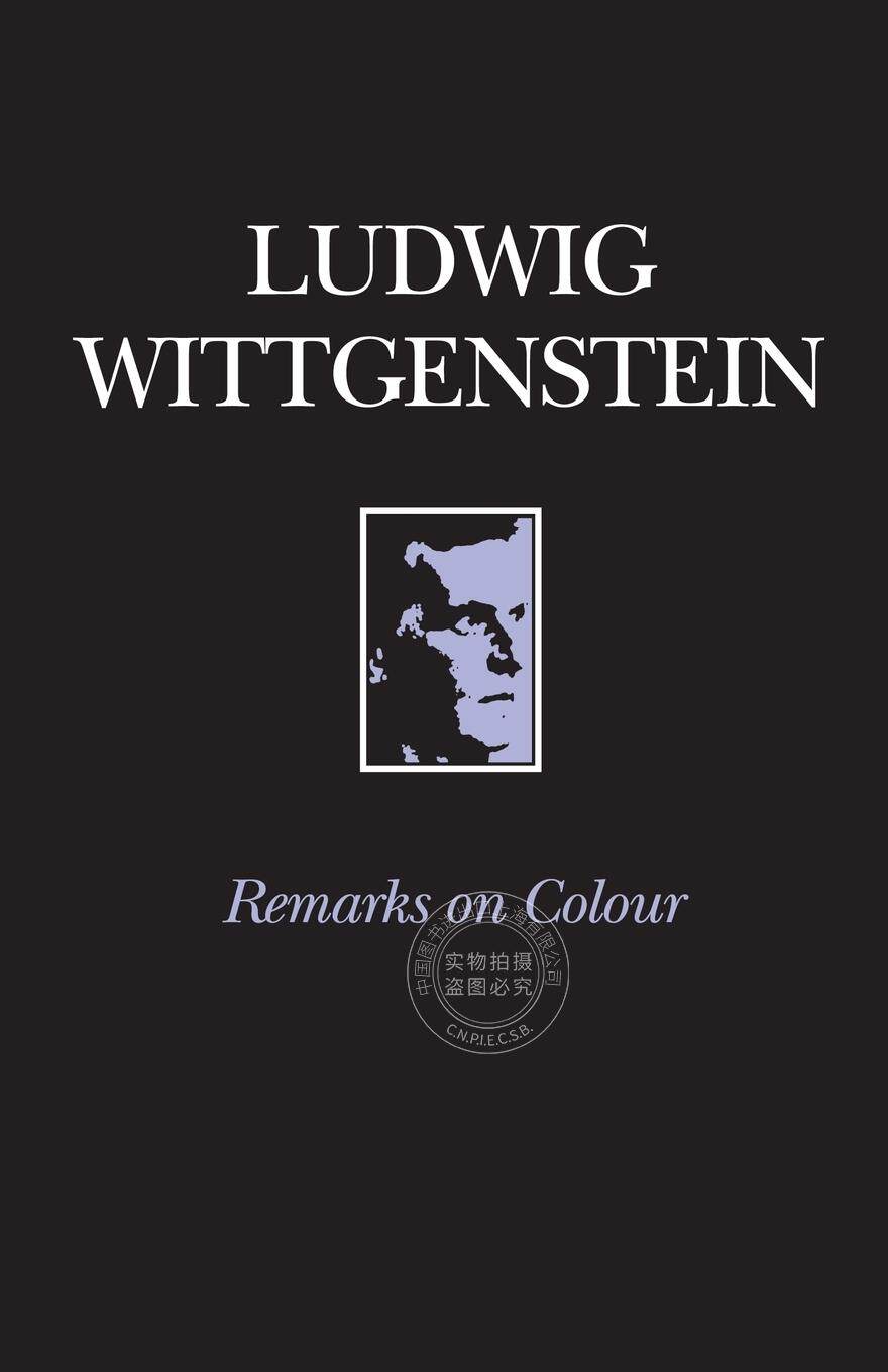 预售 按需印刷 颜色备注 Wittgenstein 英文原版 Remarks on colour