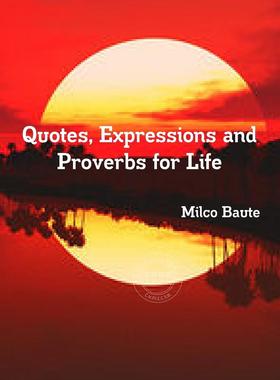 预售 按需印刷 Quotes, Expressions and Proverbs for Life