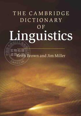 【预售 按需印刷】 The Cambridge Dictionary of Linguistics