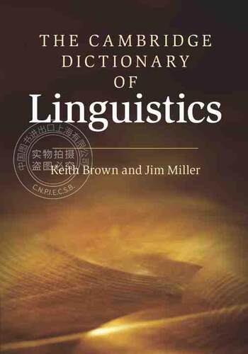 【预售 按需印刷】 The Cambridge Dictionary of Linguistics