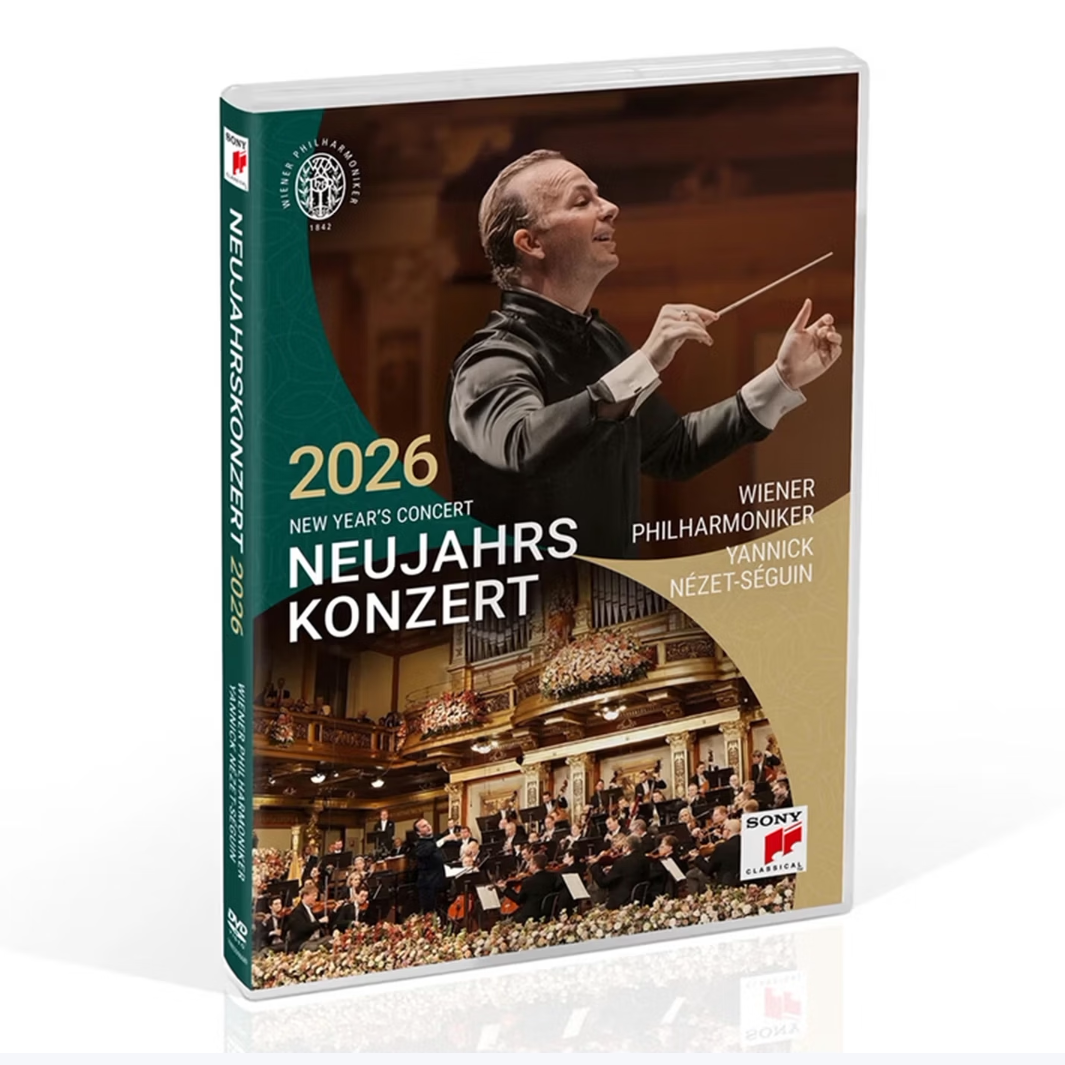 预售【中图音像】2026年维也纳新年音乐会 DVD 雅尼克·尼泽-塞根指挥 索尼发行 欧版,书籍/杂志/报纸,原版其它,淘宝优惠券,粉丝福利购,淘宝优惠卷