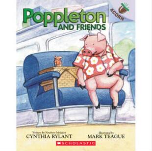现货 英文原版 Poppleton #2: Poppleton and Friends: An Acorn Book小猪波普尔顿2