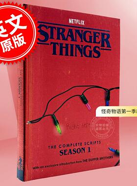 预售 怪奇物语第一季完整剧本集 Netflix电视剧周边书 英文原版 Stranger Things: The Complete Scripts Season 1