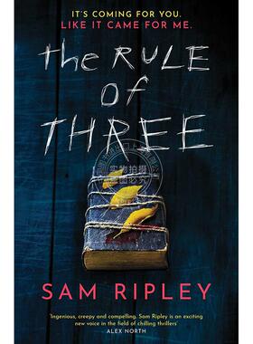 现货 三的法则 悬疑惊悚小说 山姆·里普利 Sam Ripley  英文原版 The Rule of Three