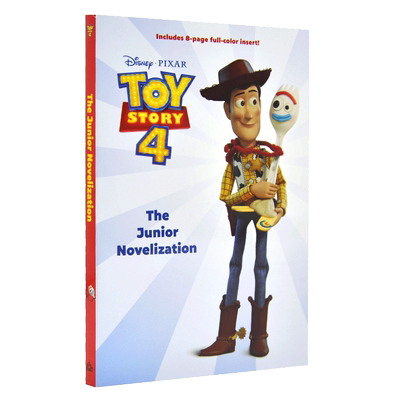 现货 玩具总动员4 儿童青少年小说 英文原版 Toy Story 4: The Junior Novelization Disney Pixar 迪士尼皮克斯出品